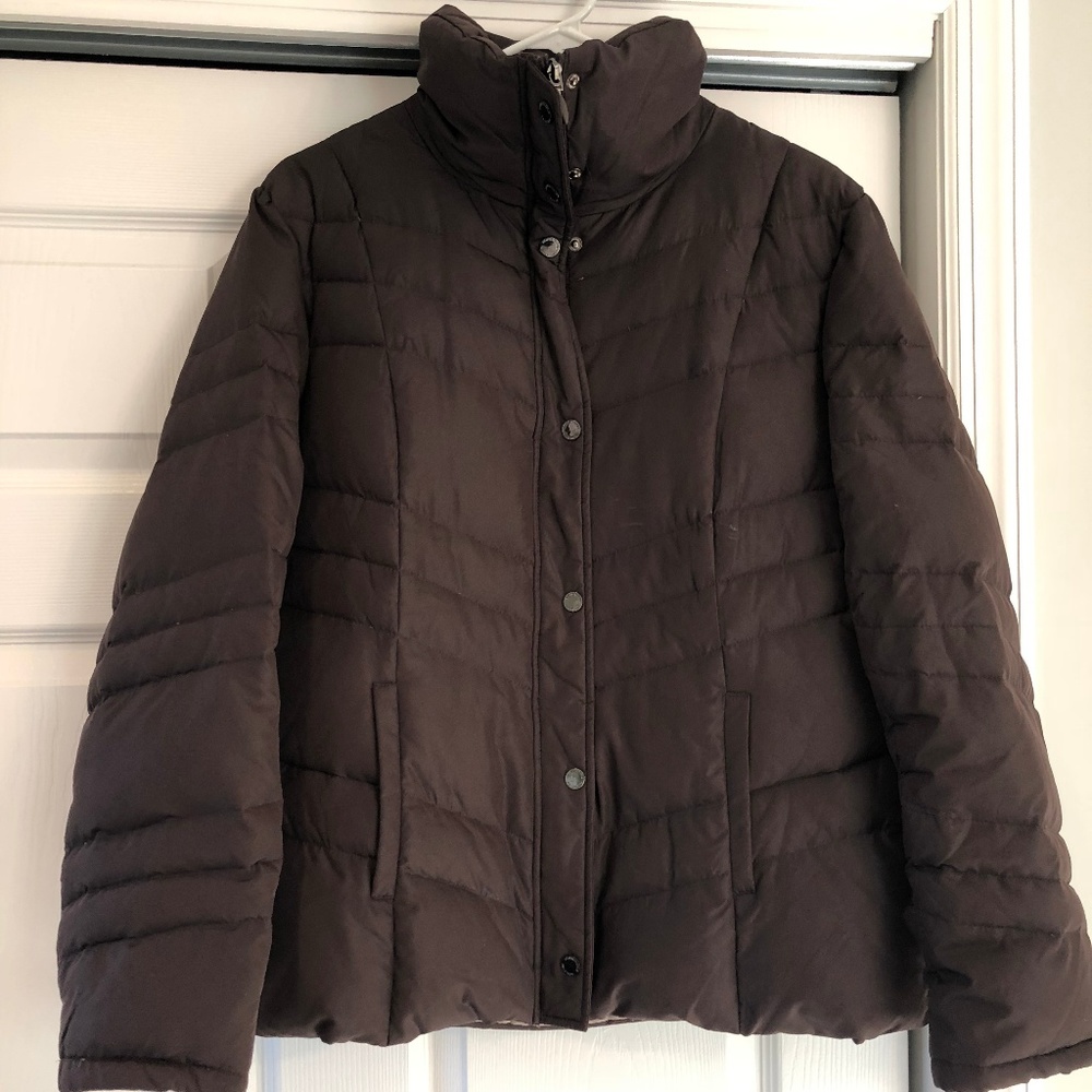 Dark Brown Winter Coat